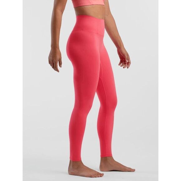 Free People Movement Never Better Coral Pink Leggings Electric Sunset XS - Picture 9 of 9
